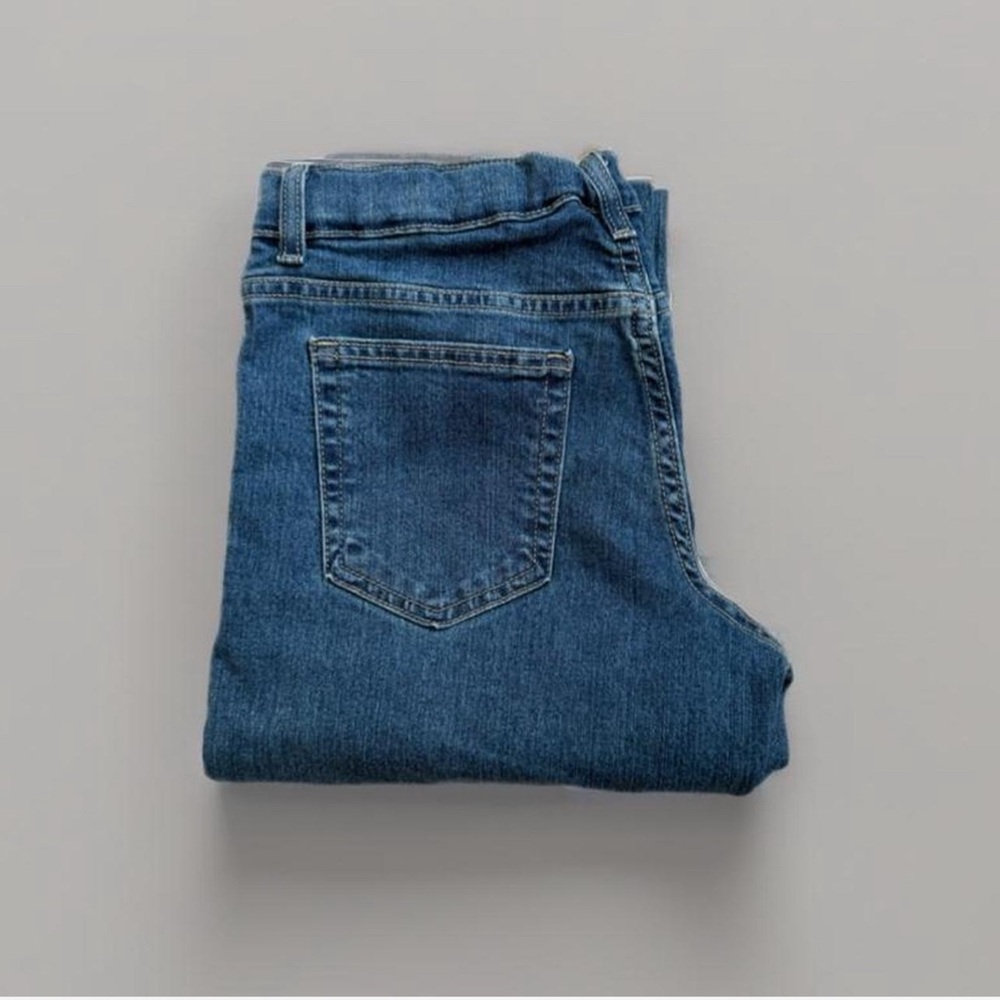 Kids blue denim straight leg jeans